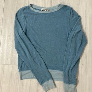 Blue Wildfox sweatshirt XS